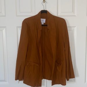Never worn, brown linen Old Navy blazer